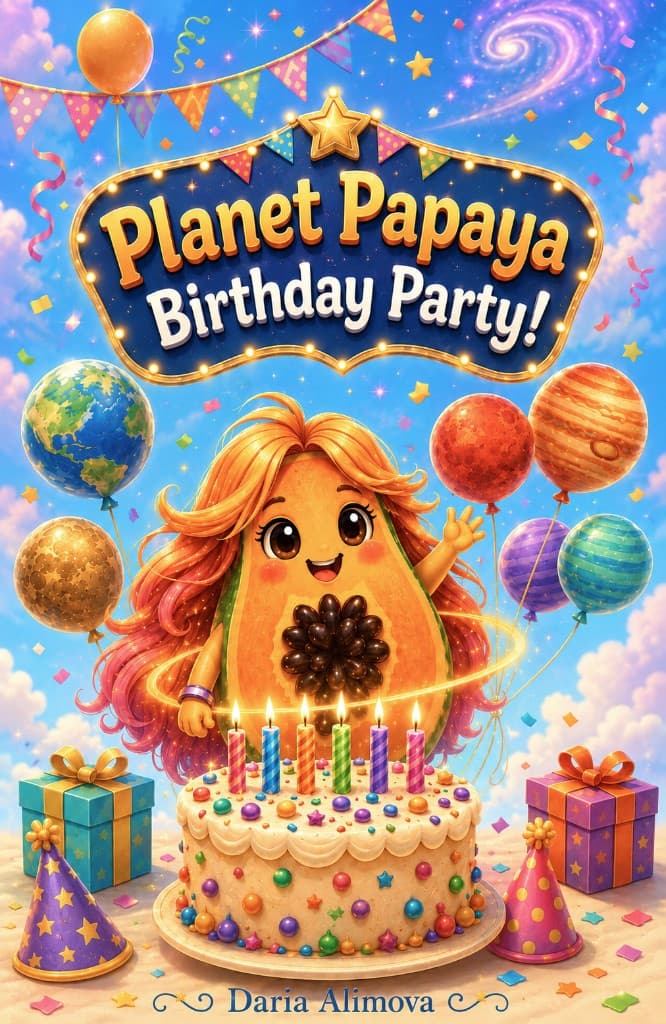 Planet Papaya Birthday Party book cover