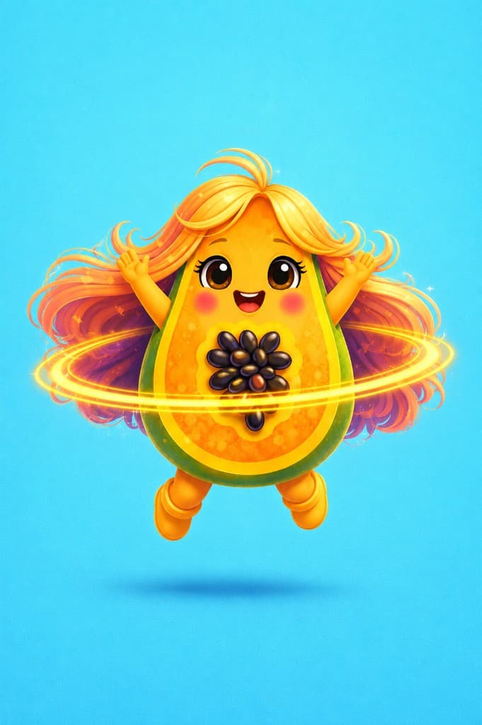 Planet Papaya jumping